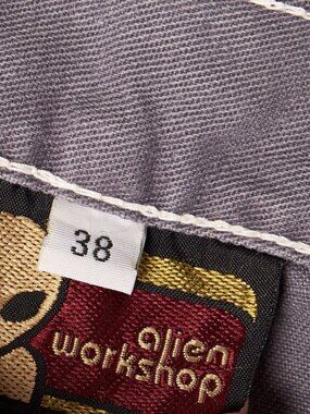 1990s Gray Alien Workshop Jeans Baggy Cargo Pants